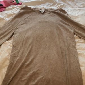 Tan lightweight sweater